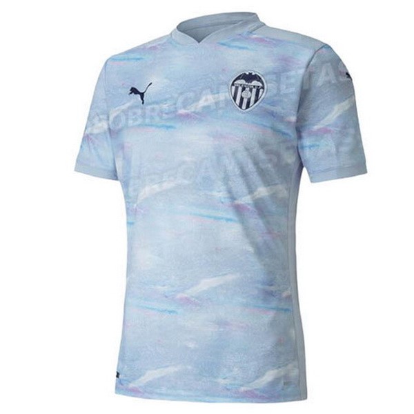 Tailandia Camiseta Valencia Tercera 2020-21 Azul